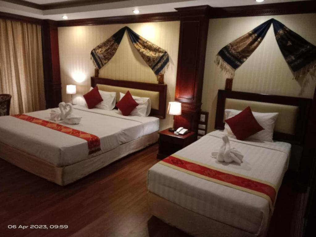 Leuxay Hotel Vientiane Luaran gambar
